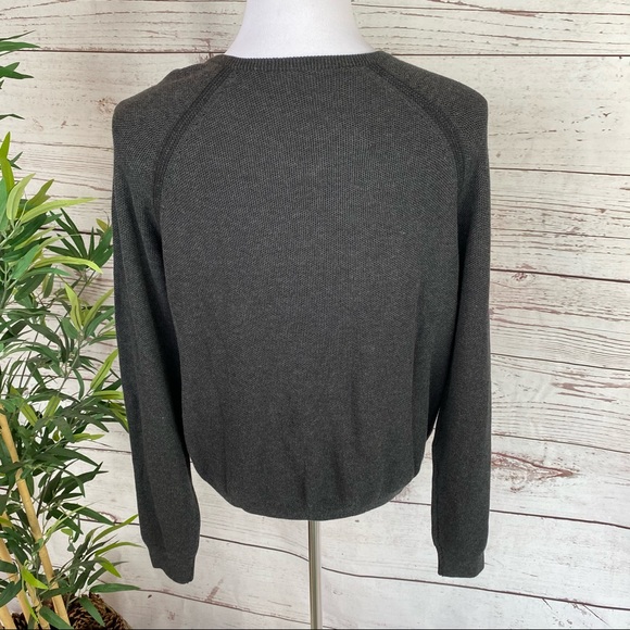 🌴TAILOR VINTAGE REVERSIBLE BIRDSEYE SWEATER NWT - Picture 6 of 10